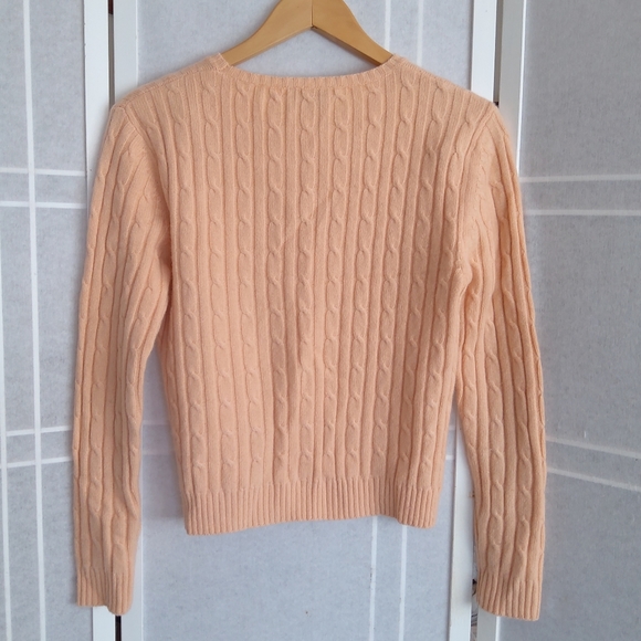 Bogner cable knit 100% cashmere sweater - Picture 5 of 8